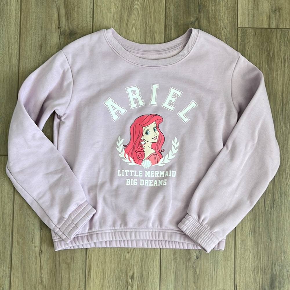 Disney Princess Ariel Sweatshirt XL 14/16 Girl